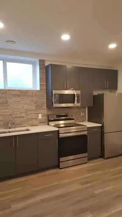 Nice , new and bright one bedroom legal basement suite in popular area of Rosewood . Ideal for profe...