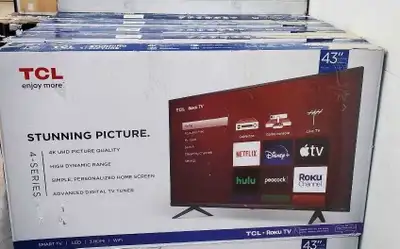 TCL 43" Roku TV, View more