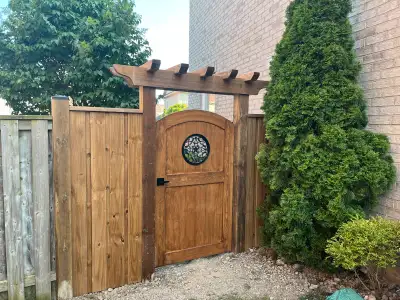 Fence repair, custom gates, decks and carpentry. I can replace your rotted and leaning fence posts a...