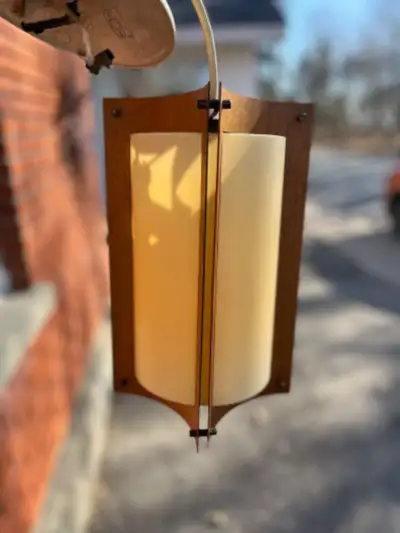 Ensemble de 3 suspensions mid century mcm pendant lamps, View more