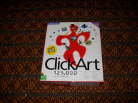 Click Art 125 Deluex image pak Windows 95 cd rom pc