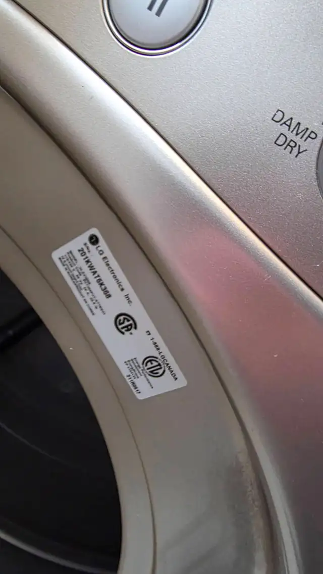 LG Washer & Dryer Front Load - 4.3 cu.ft. Extra Large in Washers & Dryers in Markham / York Region - Image 5