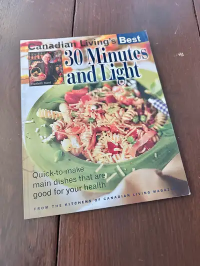 Canadian Living Cookbook Recipes Light Quick Dish Meal Cook, View more