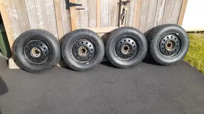 Tires were never used and the rims will go with them. Bought tires a few months ago for our 2018 Toy...