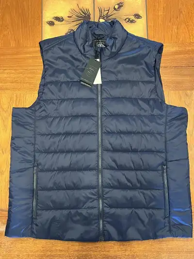 Noel Asmar Equestrian Men's Navy Blue Riding Puffer Vest XXL NWT, View more