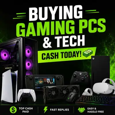  BUYING GAMING PCS, CONSOLES & TECH , View more