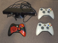 Refirbished Xbox 360 controllers + Kinect