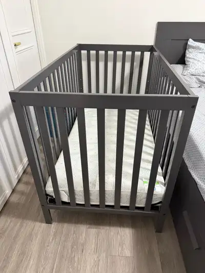 Brand New crib along with Gurard rail, View more