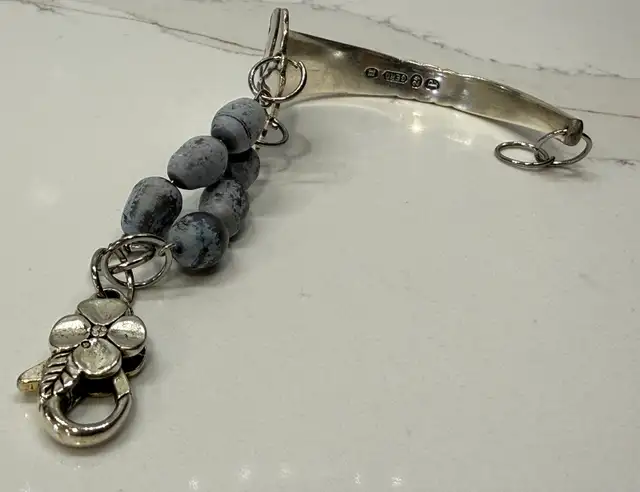 VTG GERO BRACELET 1920-30s Silver Plated Spoon Copenhagen! in Jewellery & Watches in Ottawa - Image 9