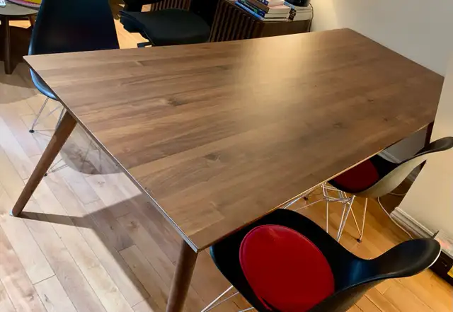 Dining table for 8 Walnut from Article.com in Dining Tables & Sets in City of Toronto - Image 7