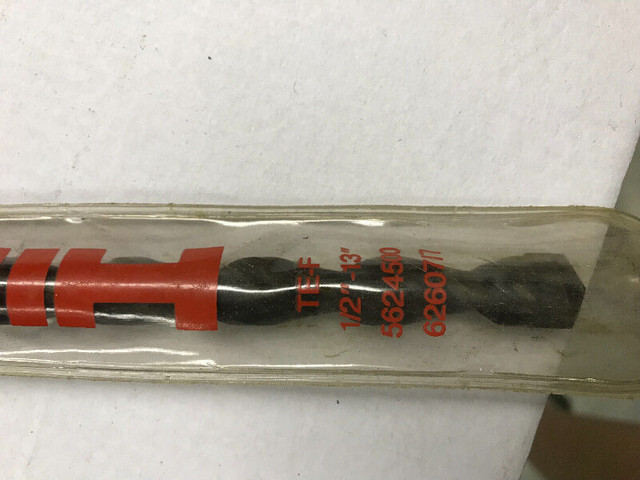 Hilti TE-F 1/2" - 13" Carbide Tipped Hammer Drill Bit 5624500 in Power Tools in Vernon - Image 2