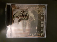 GEOFF TATE ! QUEENSRYCHE FACE TO FACE ! DUAL DISC ! BRAND NEW !