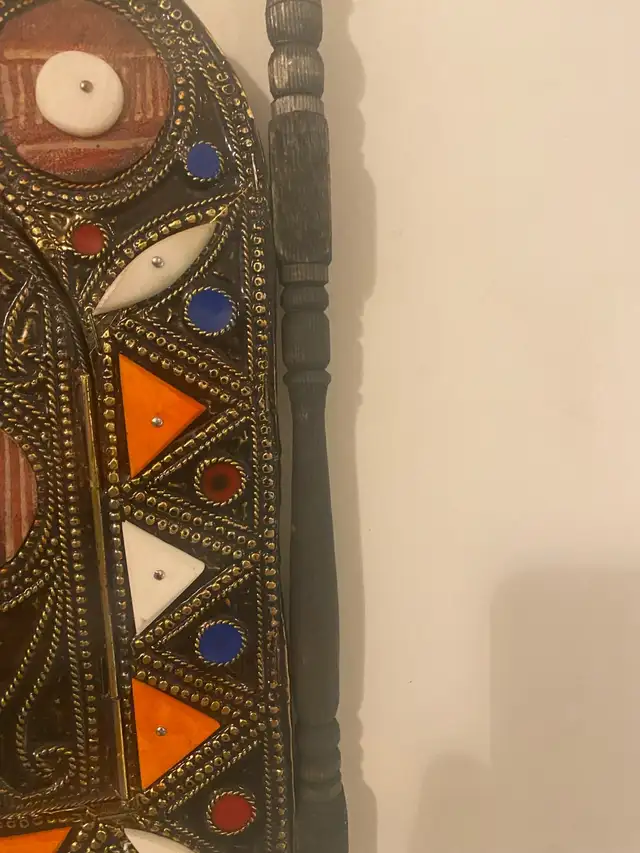 Vintage Handmade Moroccan Arch Wall Mirror. 15” tall. in Home Décor & Accents in Markham / York Region - Image 5