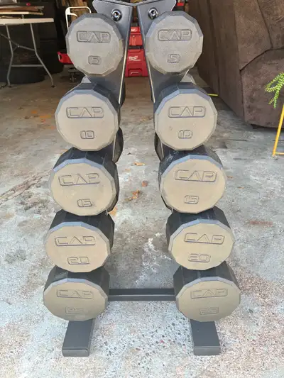 CAP 5lb-25lb Dumbbell Set, View more