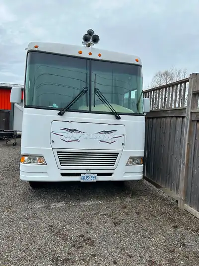 Motor home ready to go completely certified and everything repaired 7 months ago. It’s a toy hauler...