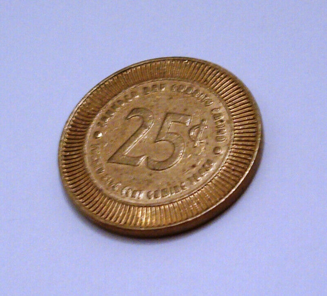Thunder Bay Charity Casino gaming token 25 cents in Arts & Collectibles in Thunder Bay - Image 3