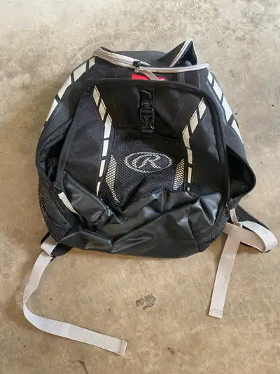 Rawlings and Easton softball  bag for beginners, View more