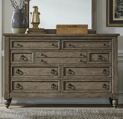BRAND NEW !!! Americana Farmhouse 9 Drawer Dresser, View more