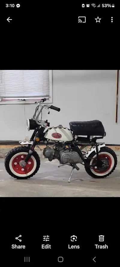 1970 Honda 50 for sale. Wanting a different toy to play with fun to ride and it's in good shape aski...