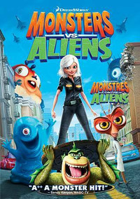 Monsters vs. Aliens DVD