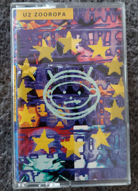 U2 Zooropa Cassette Tape