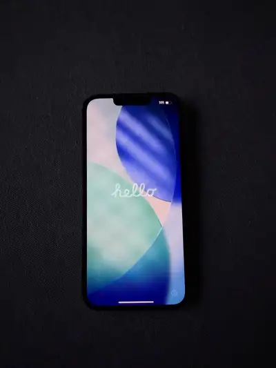 iPhone 14 128GB unlocked 2 years old; 87% battery life Black Always used screen protectors and case...