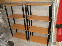 Shelves for knick knacks, books
