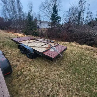 This is a 2019 remeq trailer, perfect for hauling your equipment and materials, offered at a price o...