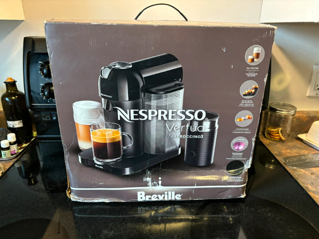 Nespresso Vertuo - Matte Black in Coffee Makers in Calgary