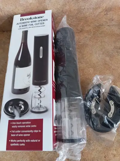 Automatic Electric Wine Opener – New in Box (Brookstone), View more