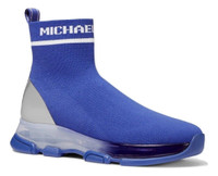 Michael Kors Kendra Reflective Stretch Knit Sock Sneaker
