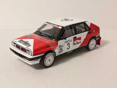 SUNSTAR 1/18 89 LANCIA DELTA INTEGRALE MARLBORO //autoart kyosho, View more