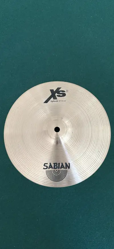 Sabian 10” splash cymbal, View more