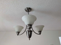 3 light basic chandelier 