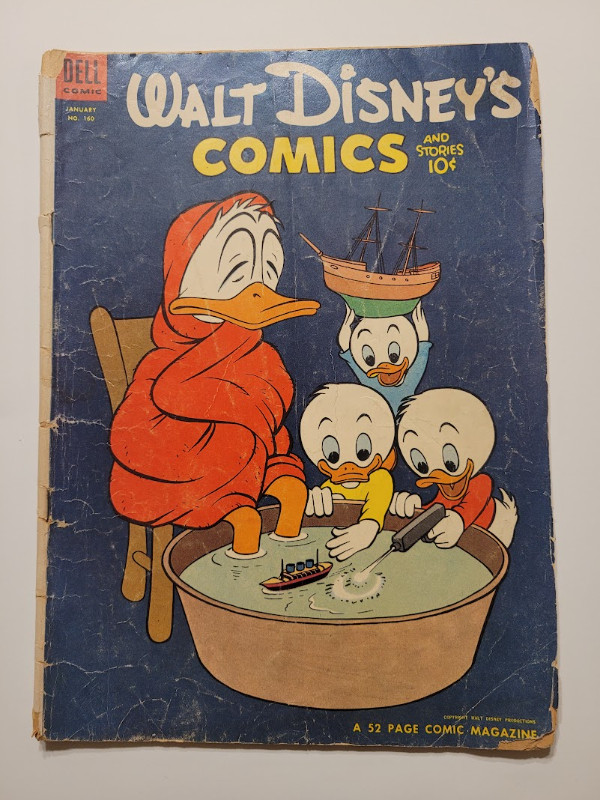 Walt Disney's Comics and Stories (1954) comic book-70 years old! in Arts & Collectibles in Fredericton
