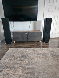 Great sounding precision acoustic ct26 speakers with receiver