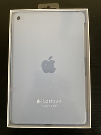 Apple iPad mini 4 silicon case in Lilac (baby blue)