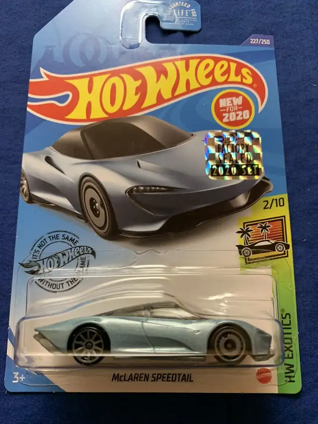 Hot wheels Factory Sealed McLaren Speedtail 