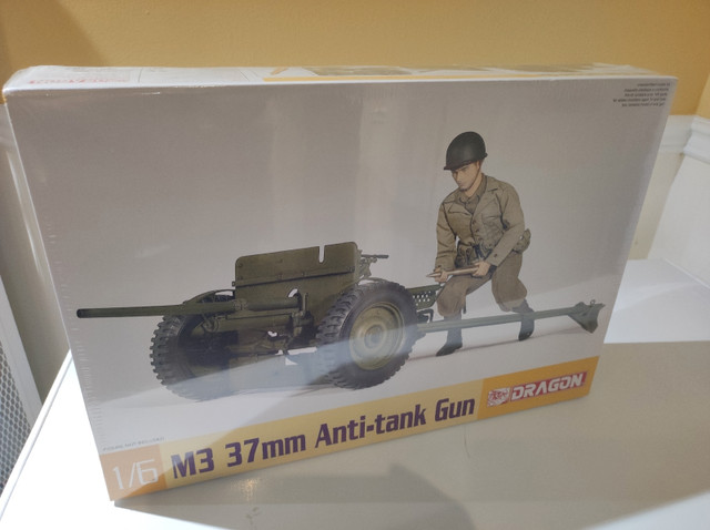 1/6 Dragon M3 Anti-tank Gun 37mm model kit in Hobbies & Crafts in Markham / York Region - Image 2