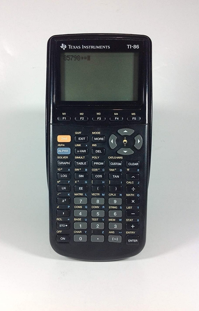 Texas instruments TI-86 graphing calculator in General Electronics in Markham / York Region