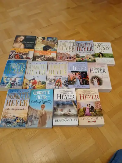 14 GEORGETTE HEYER softcover books, View more