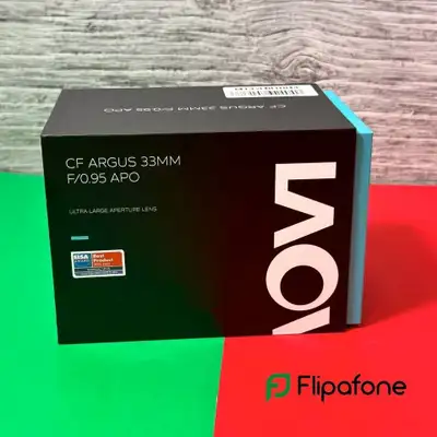 Laowa Argus 33mm f/0.95 CF APO - X-mount, View more