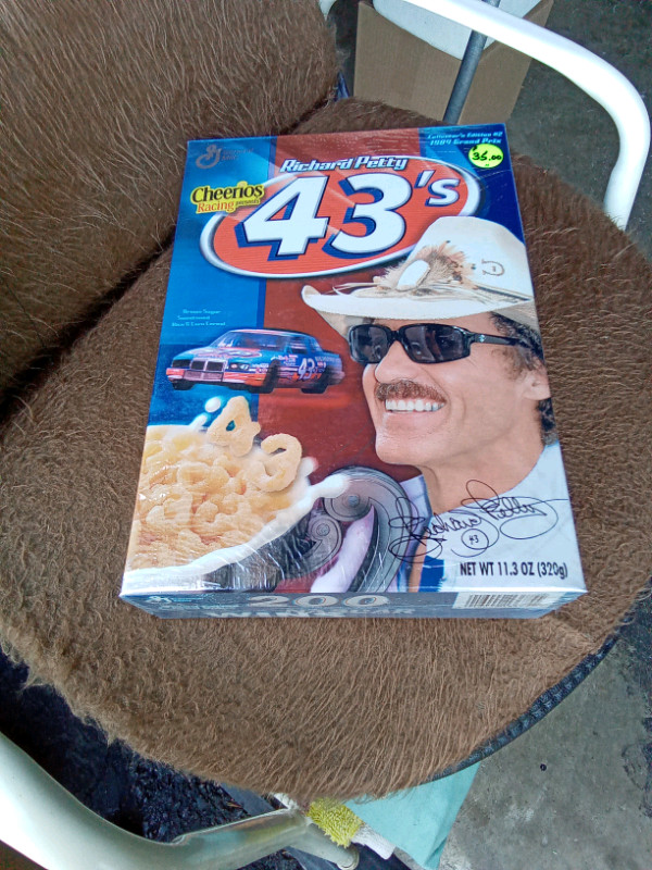 Richard Petty Collectables Cereal in Arts & Collectibles in Kingston