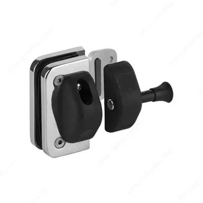 Gate latch meant for 12mm tempered glass but could be used on other materials as well. Holes require...