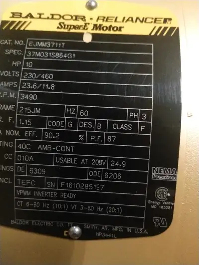 Electric Motor – Factory New, Never Used, View more