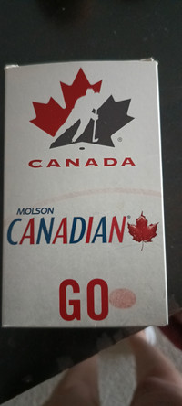 Molson canadian glass