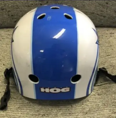 Helmet Power Hog Multi Sport Helmet. Blue Streak Design., View more