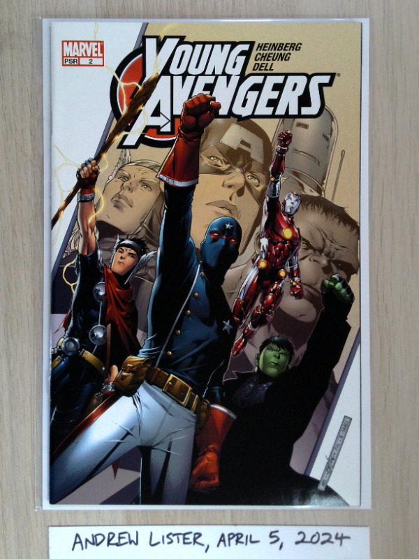 Marvel's Young Avengers - Hawkeye, Stature, Speed, Wiccan in Comics & Graphic Novels in Hamilton - Image 3