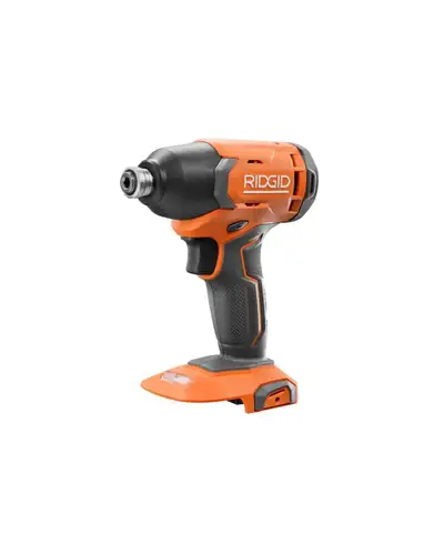 New! RIDGID 18V Cordless 1/4" Impact Driver (Tool Only), View more