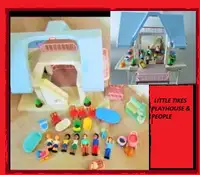 DOLL HOUSE Set… Playhouse, Furniture & People...Little Tikes
